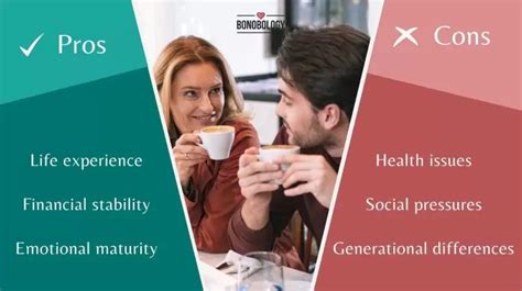 THE PROS AND CONS OF DATING OLDER WOMEN / Marrying .